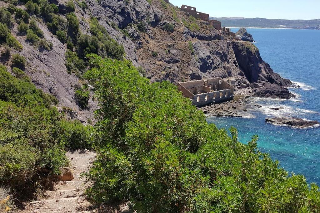 Tanca Piras - Emozioni A Strapiombo Sul Mare!!! Βίλα Nebida Εξωτερικό φωτογραφία