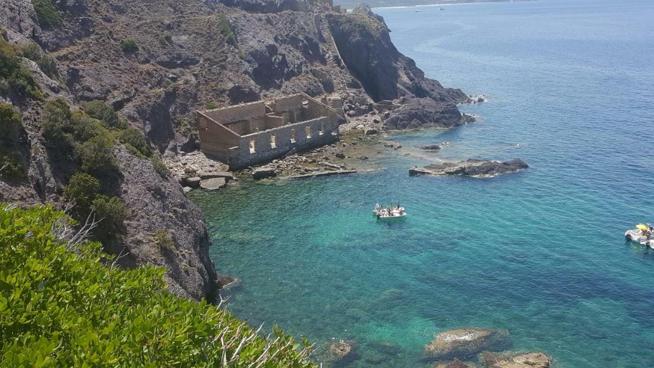 Tanca Piras - Emozioni A Strapiombo Sul Mare!!! Βίλα Nebida Εξωτερικό φωτογραφία